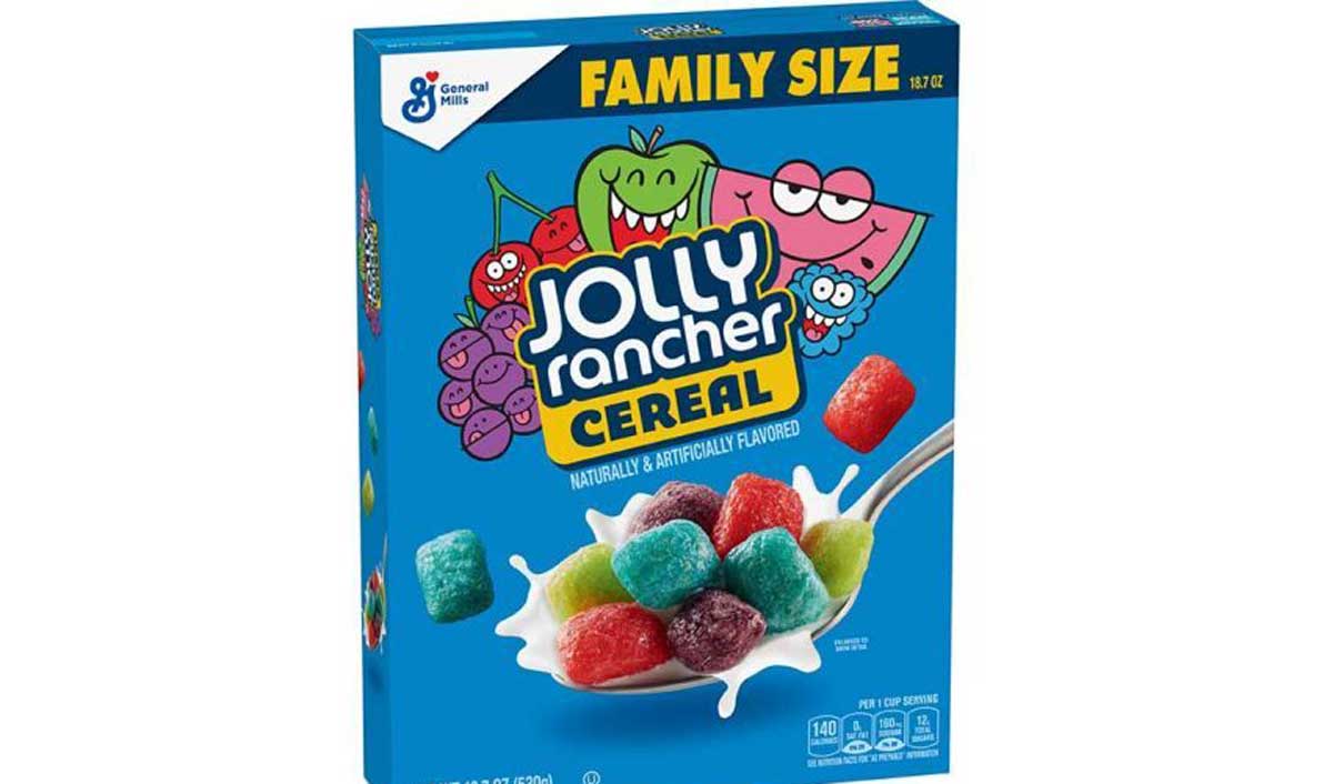 Hershey’s, General Mills partner to bring candy-inspired cereal line Jolly Rancher