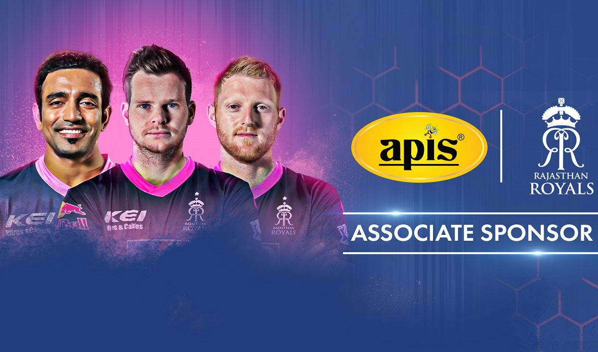 APIS Honey partners with Rajasthan Royals APIS Honey partners with Rajasthan Royals
