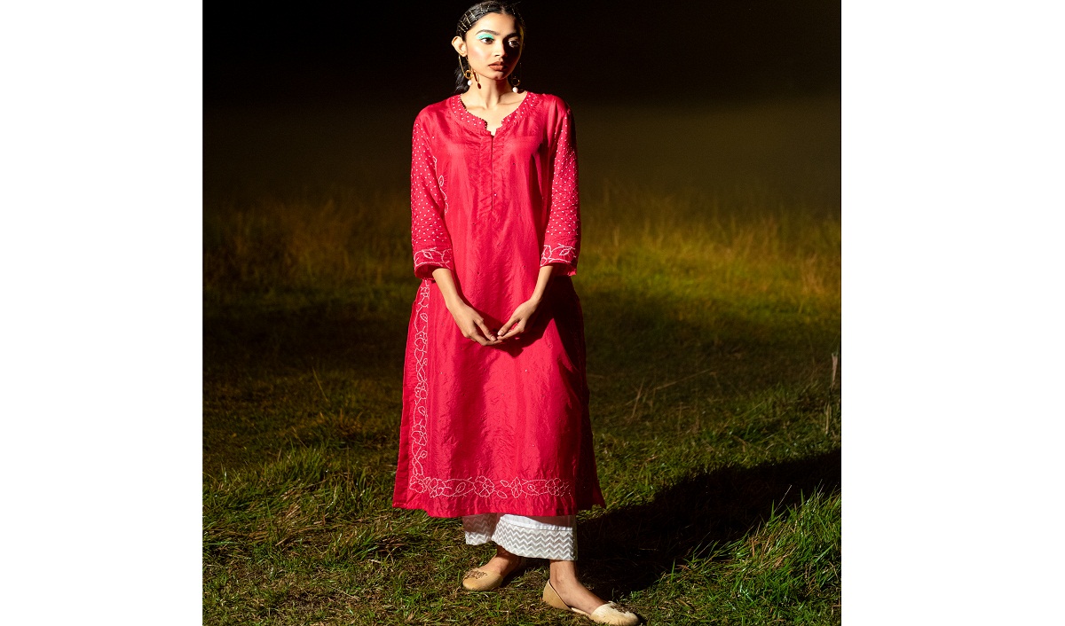 Naina Jain's New Line Of Ensembles Reimagines The Art Of Bandhani