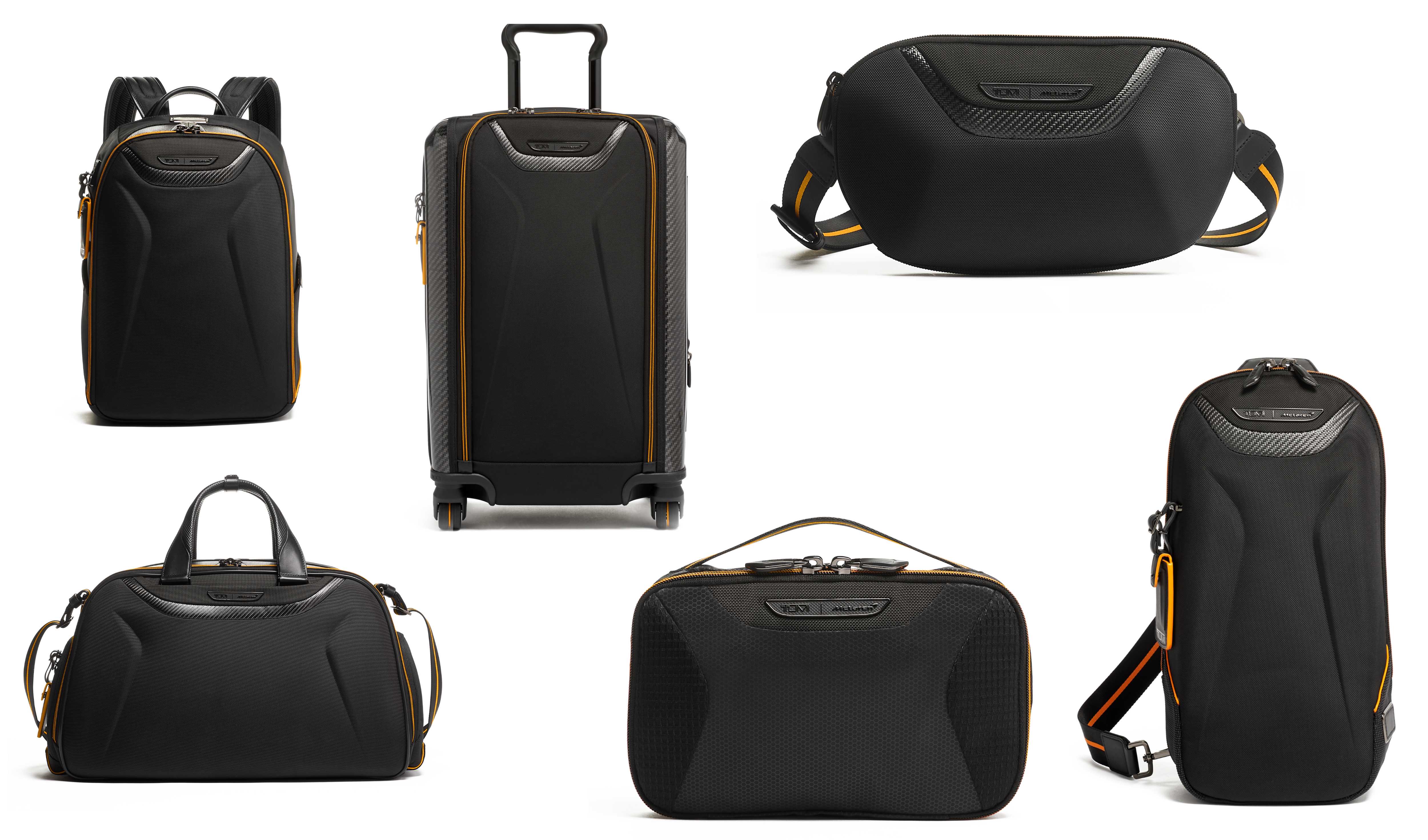 TUMI launches premium capsule luggage and travel collection in collaboration with McLaren