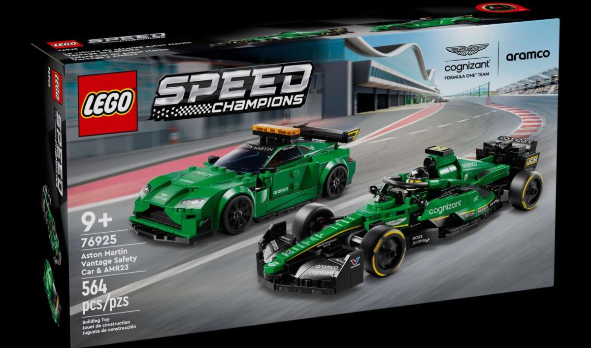 Aston Martin Aramco Formula One Team and LEGO Group Introduce New LEGO Set