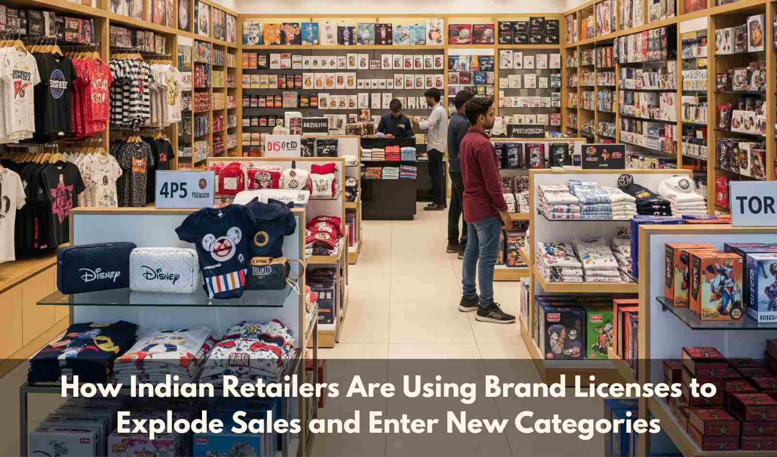 How Indian Retailers Are Using Brand Licenses to Explode Sales and Enter New Categories