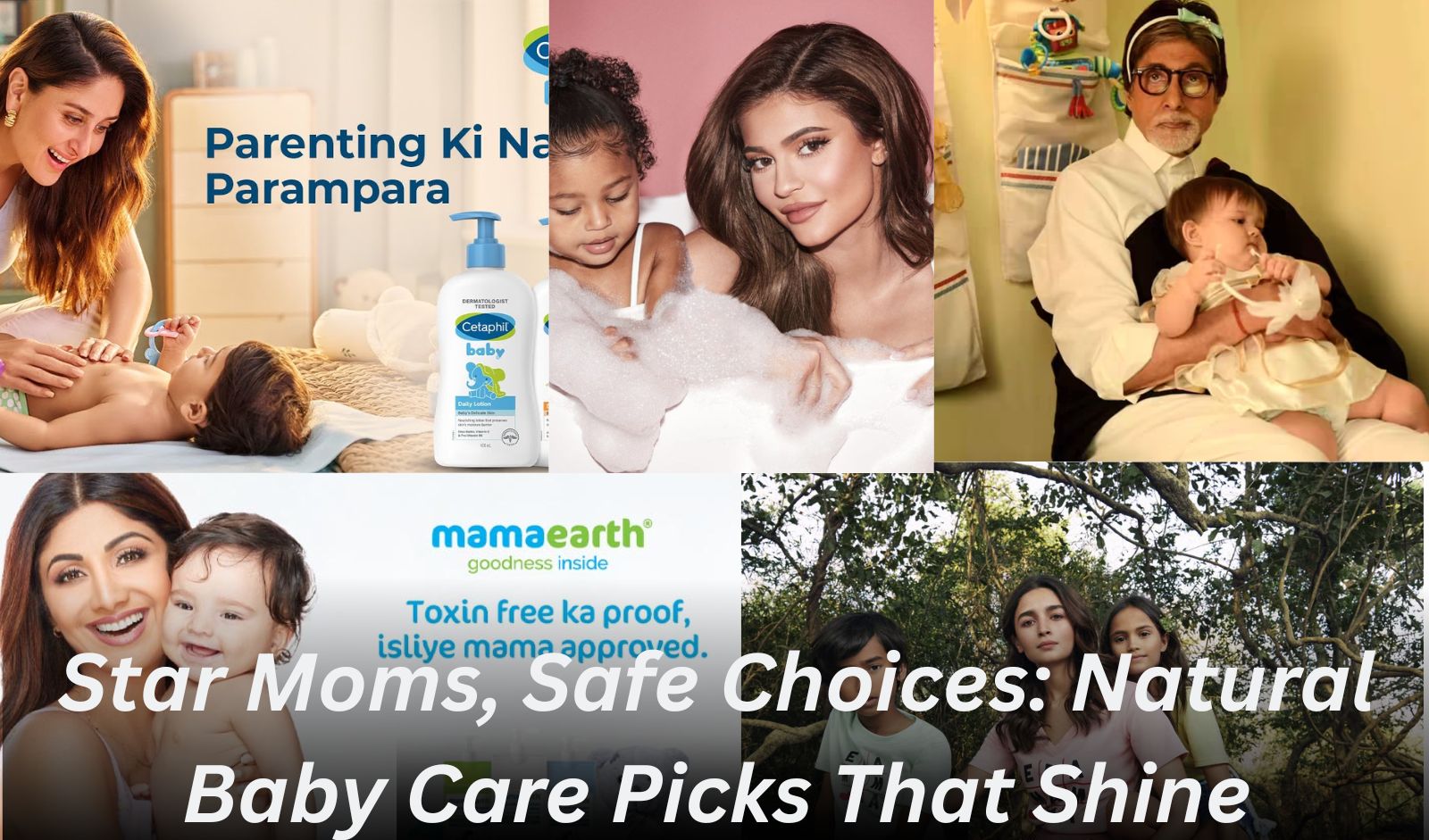 7 Babycare Brands Loved and Endorsed by Celebrity Moms