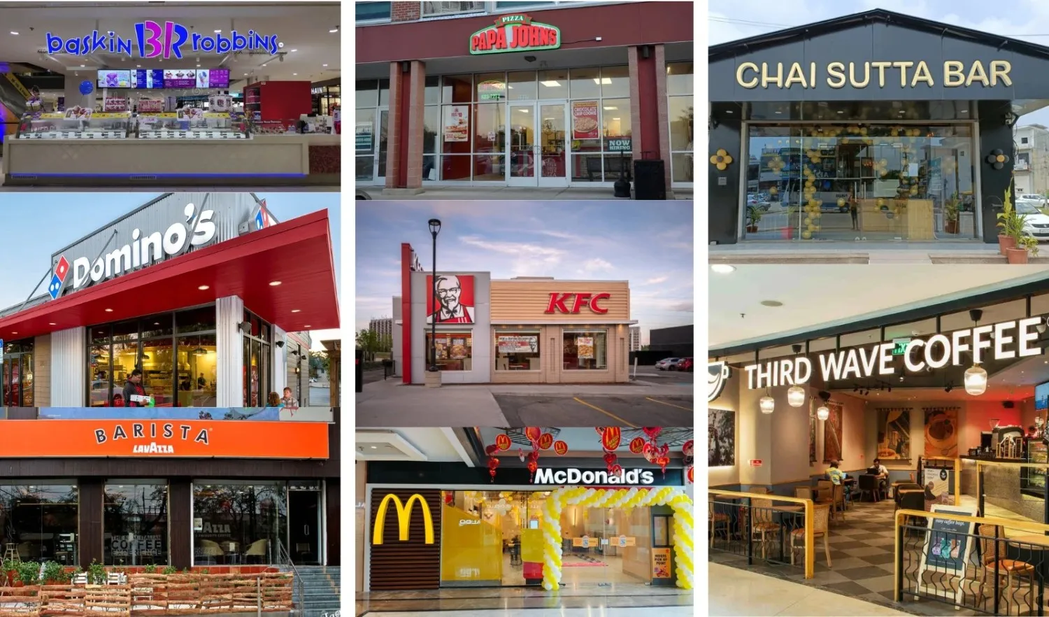 Top 8 Food and Beverage Franchise Brands Ruling India