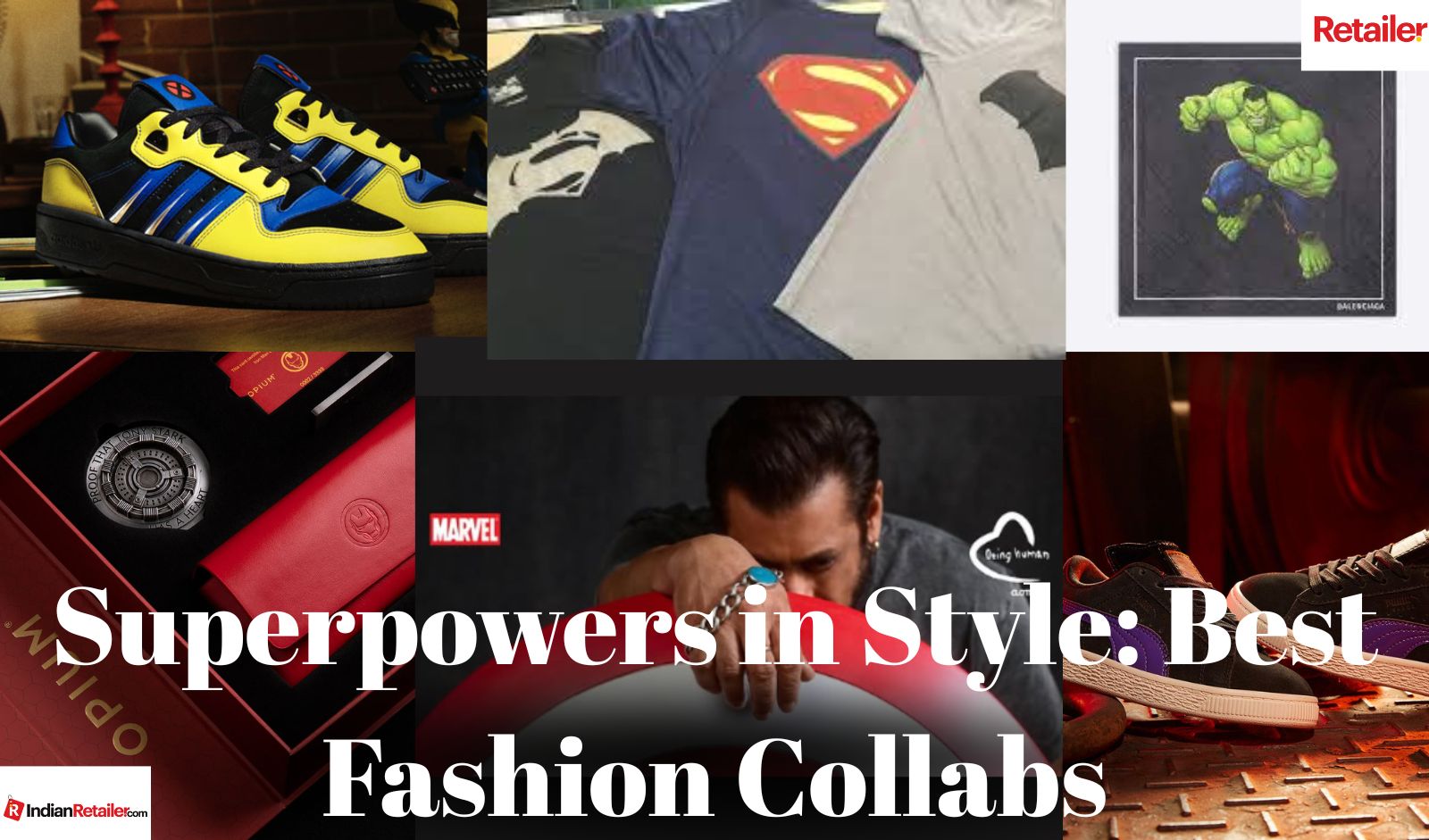 Fashion Meeting Superpowers: Top Superhero Collaborations with Fashion Brands