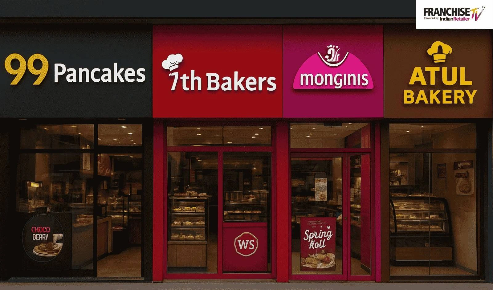 Top Bakery Brands in India Growing Through Franchising