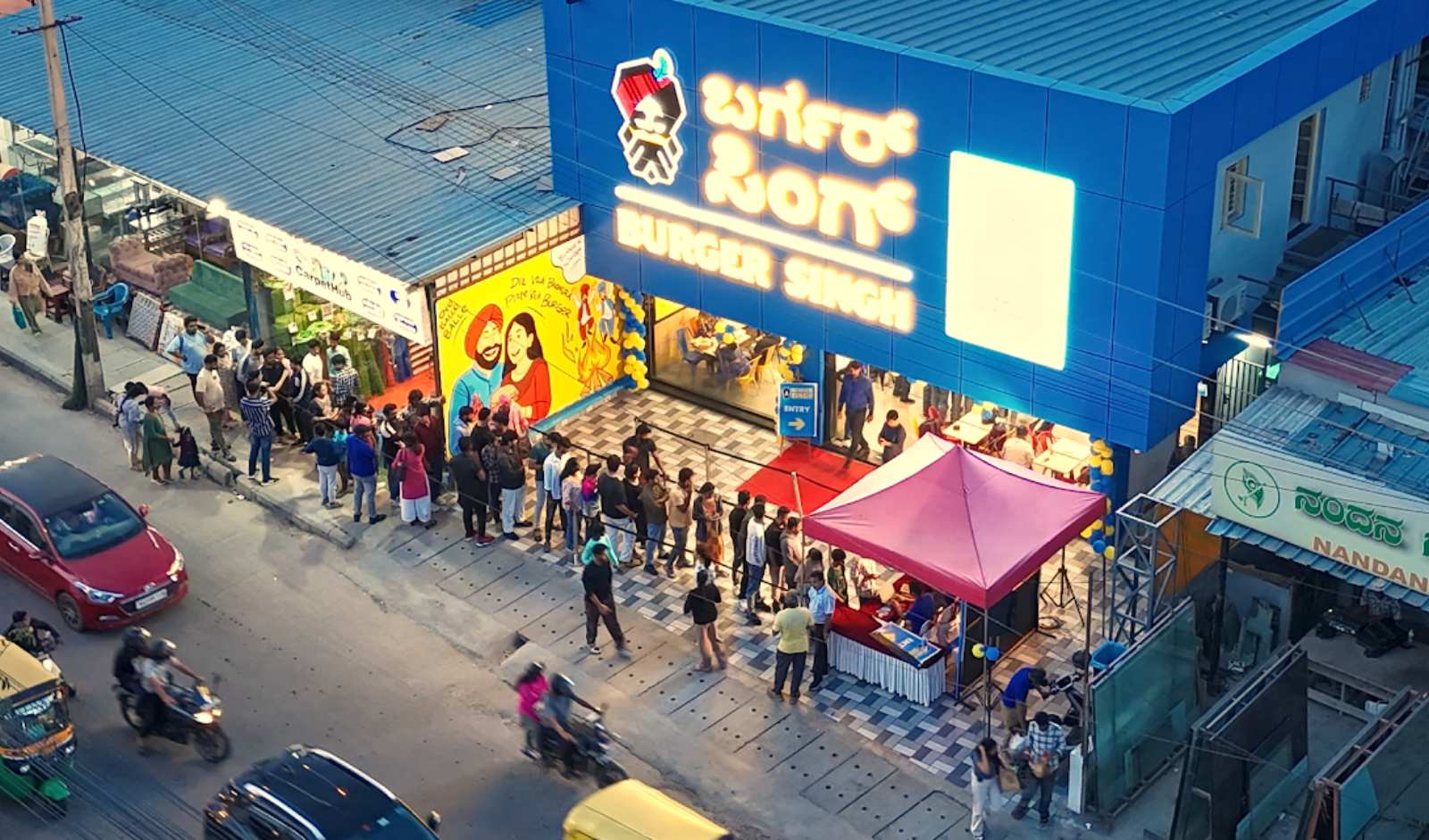 Burger Singh Expands Bengaluru Presence with Multi-store Push