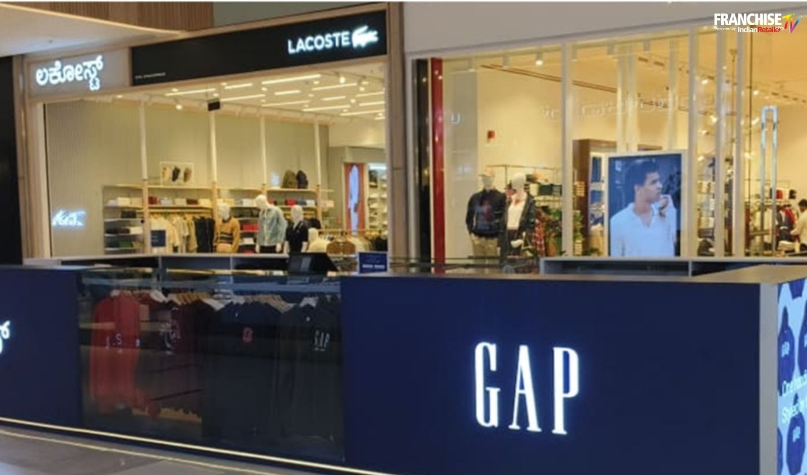 Franchise TV News: GAP Opens Kiosk to Expand Customer Reach in India