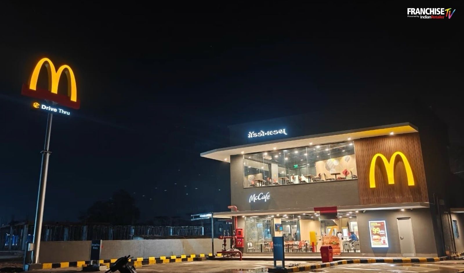 Franchise News:  McDonald’s Grows India Network Beyond 650 Stores, Targets 30–40 New Stores Annually