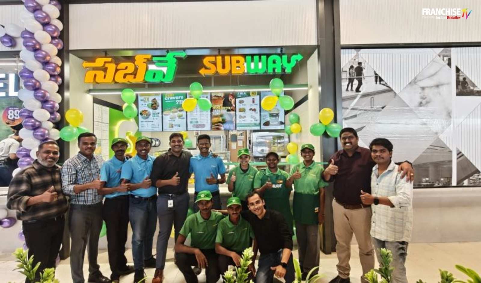 Franchise News: Subway Adds Outlet in 48-Plus Store Chain in Hyderabad