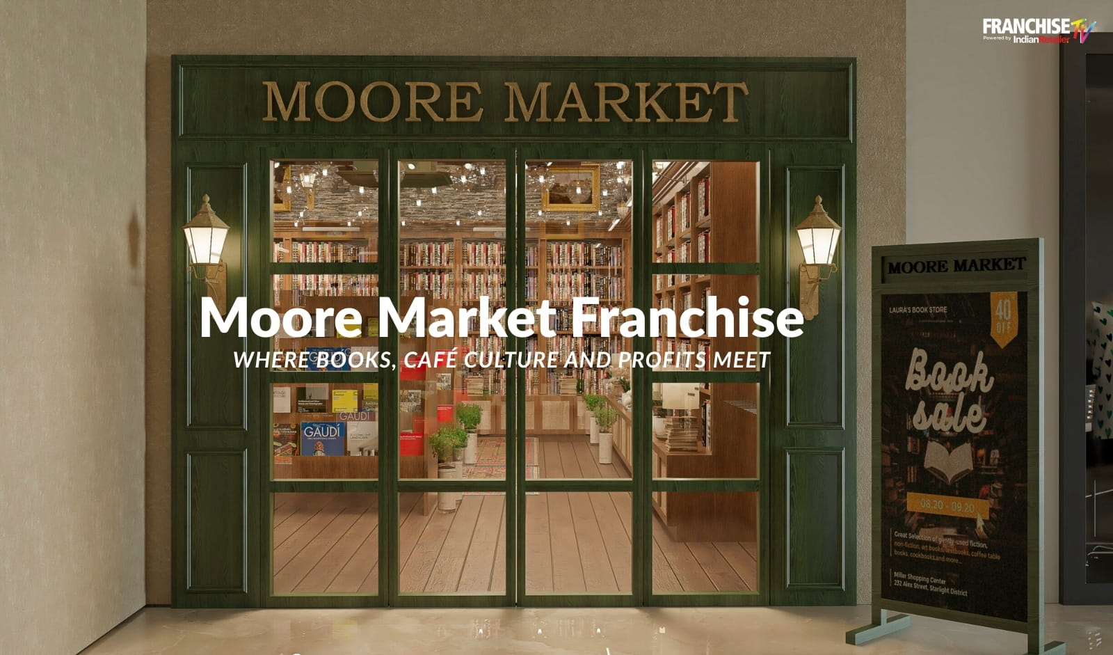 Moore Market Franchise: Where Books, Café Culture and Profits Meet