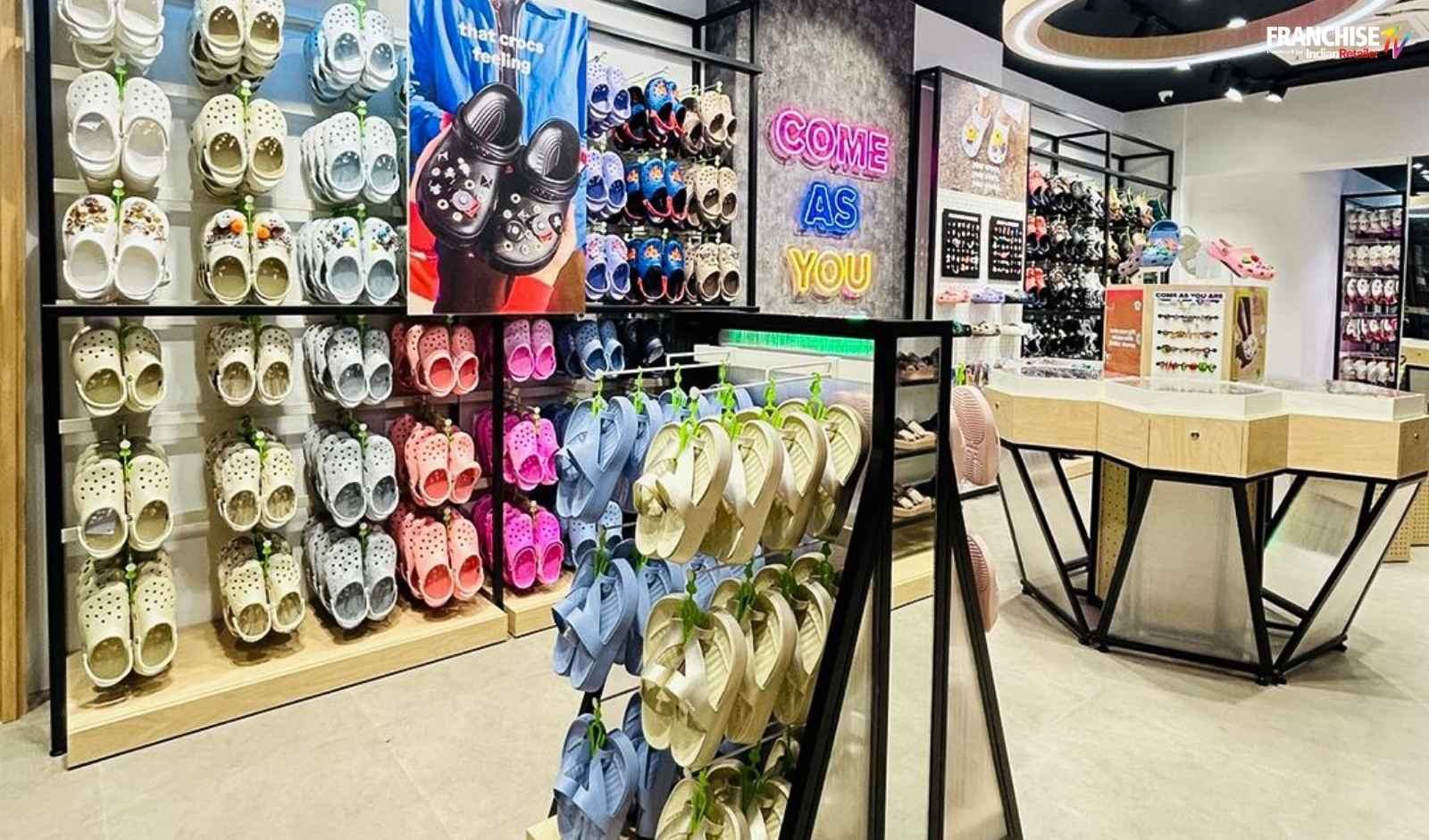 Franchise News: Crocs Opens 22nd Outlet in Partnership with Apparel Group