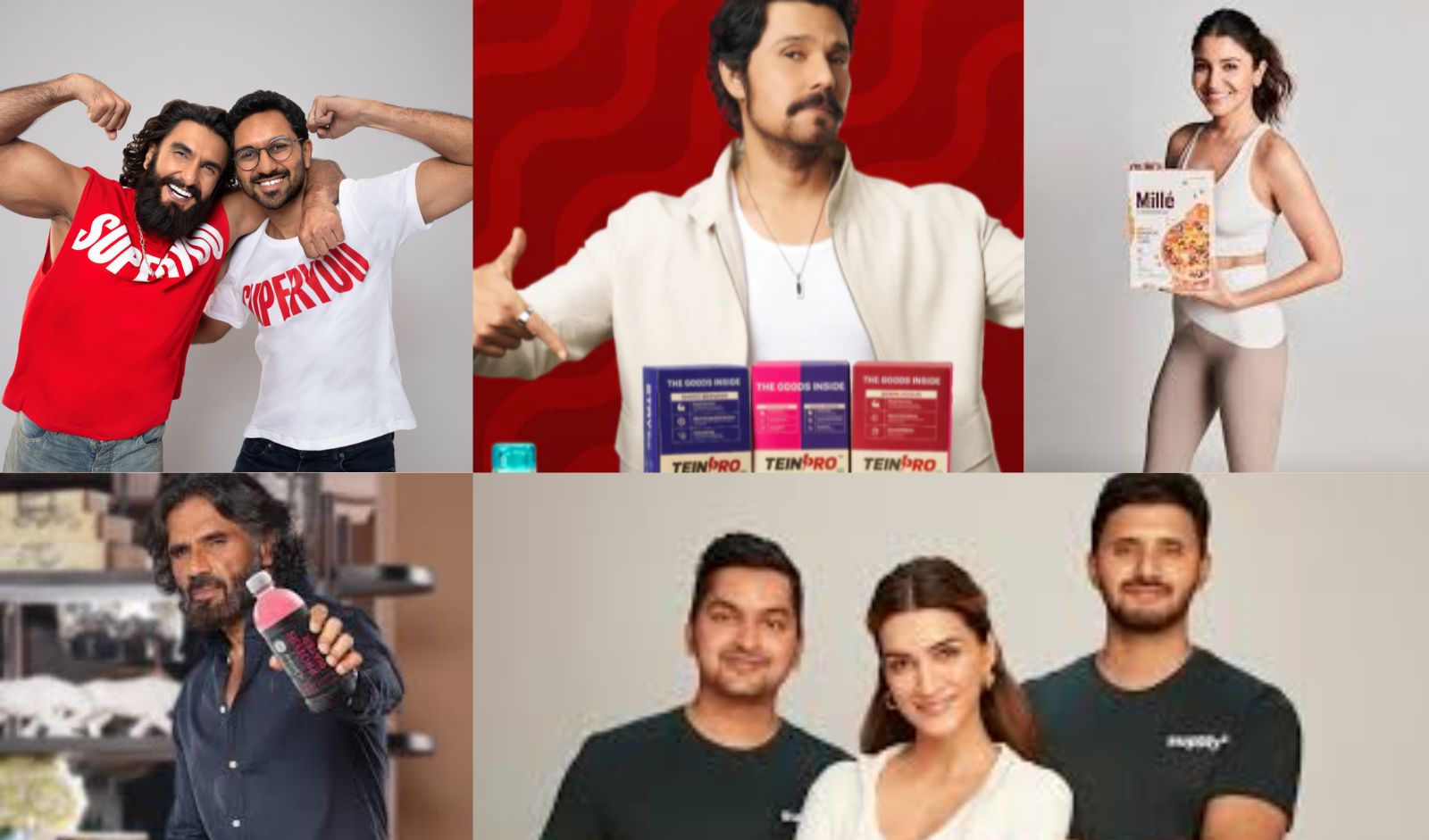 Star Power Meets Superfoods: Top 5 Celebrity-Backed Nutrition Brands in India