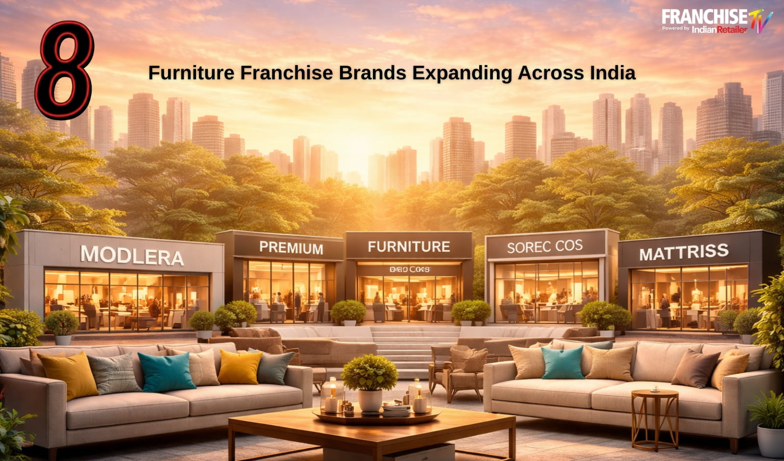 Top 8 Furniture Franchise Brands Expanding Across India