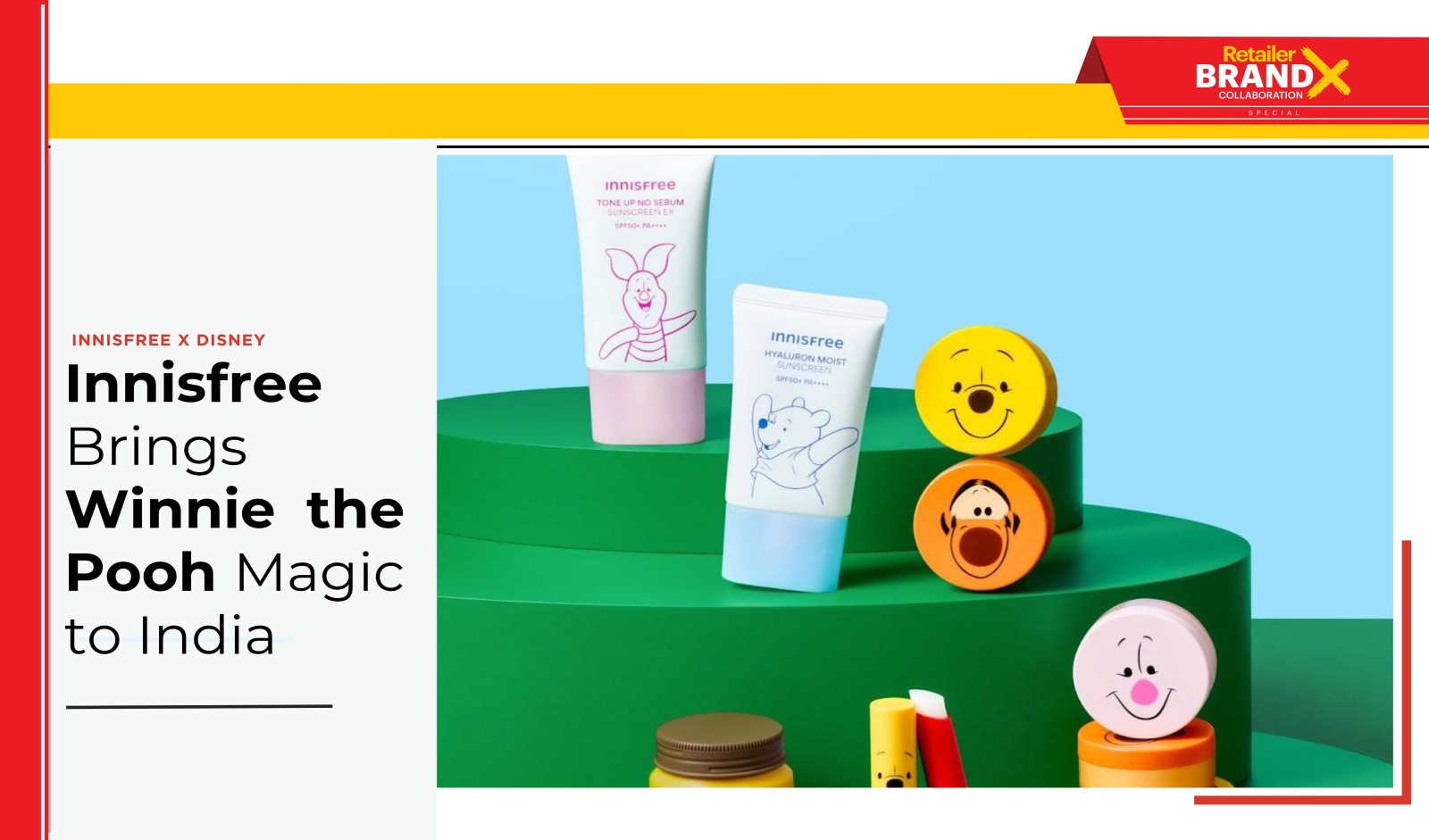 Innisfree Brings Winnie the Pooh Magic to India