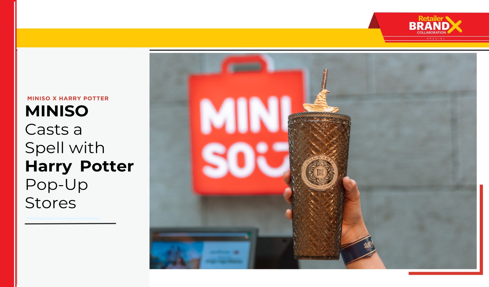 MINISO Casts a Spell with Harry Potter Pop-Up Stores