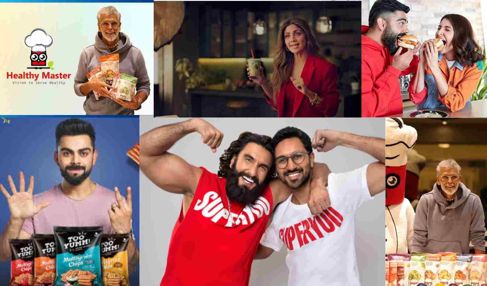 India’s Healthy Snack Brands Powered by Celebrity Influence