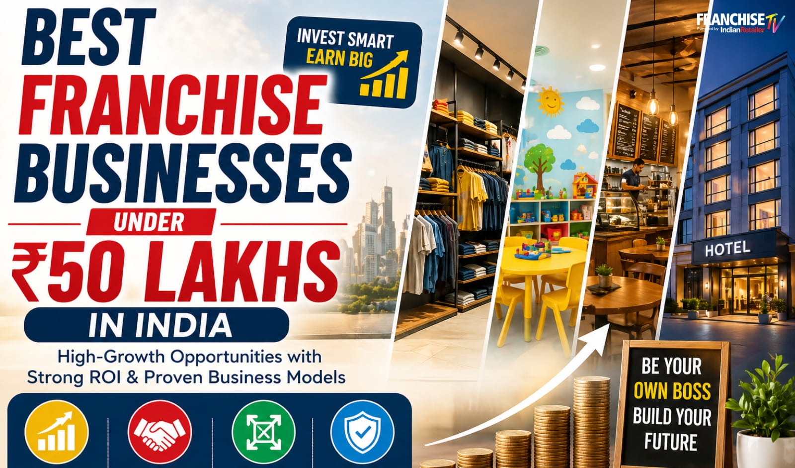 Best Franchise Businesses Under ₹50 Lakhs in India