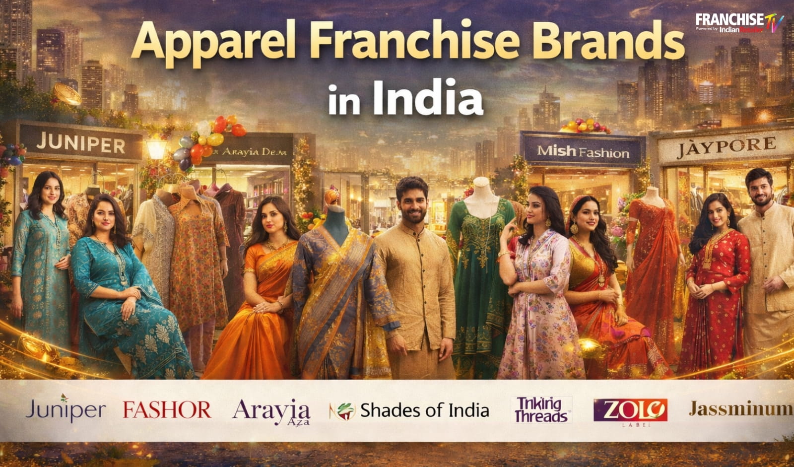 Top 10 Apparel Franchise Brands Growing Rapidly Across India
