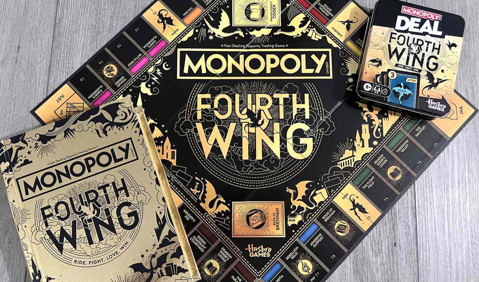 Hasbro Expands into Book-based Games with Fourth Wing