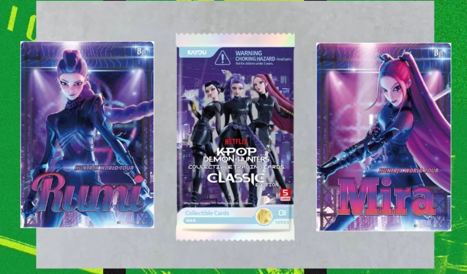 KAYOU Launches Pre-Orders for KPop Demon Hunters Trading Card Collection
