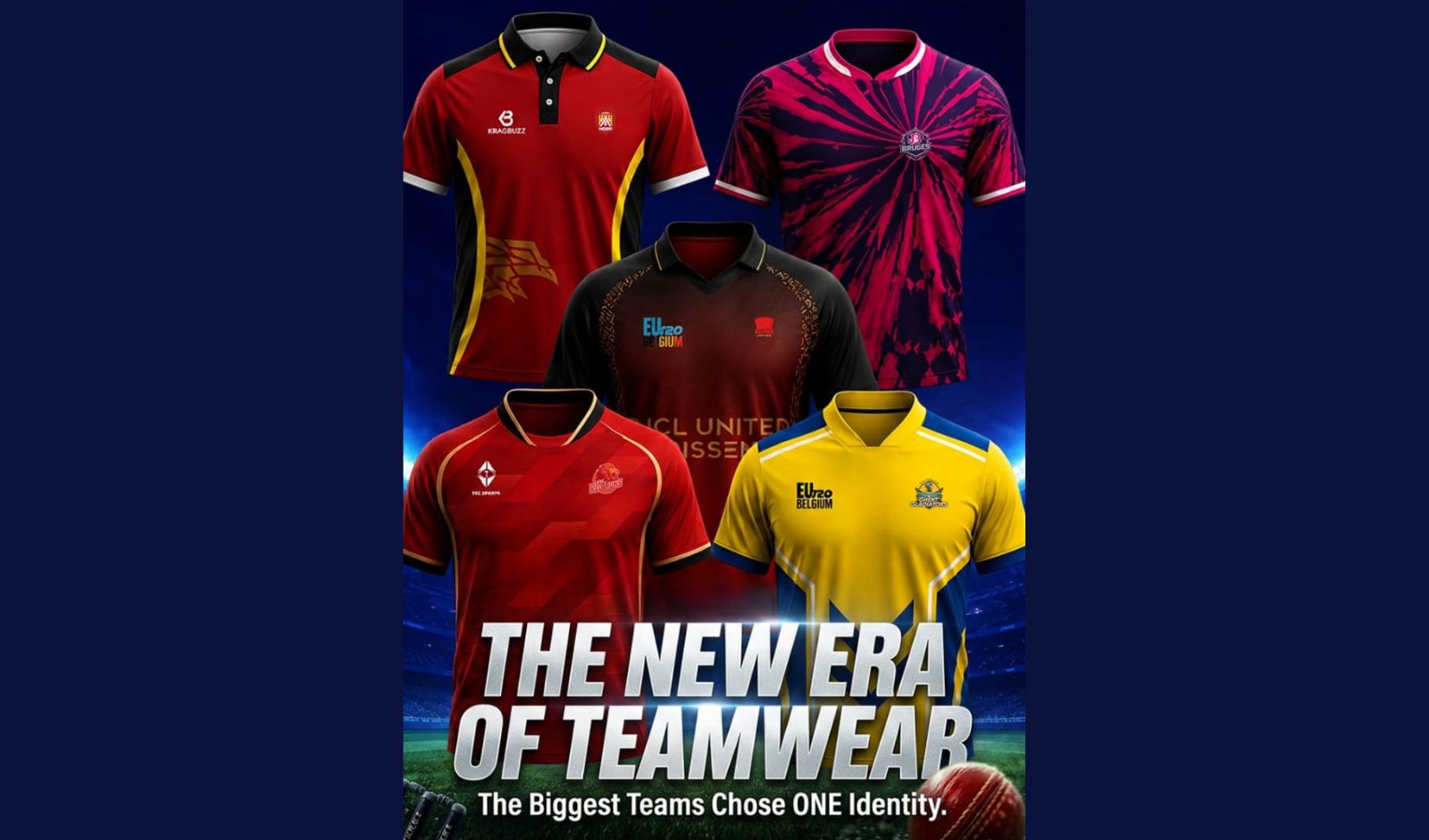 KragBuzz Sports Named Official Clothing Partner for EUT20 Belgium