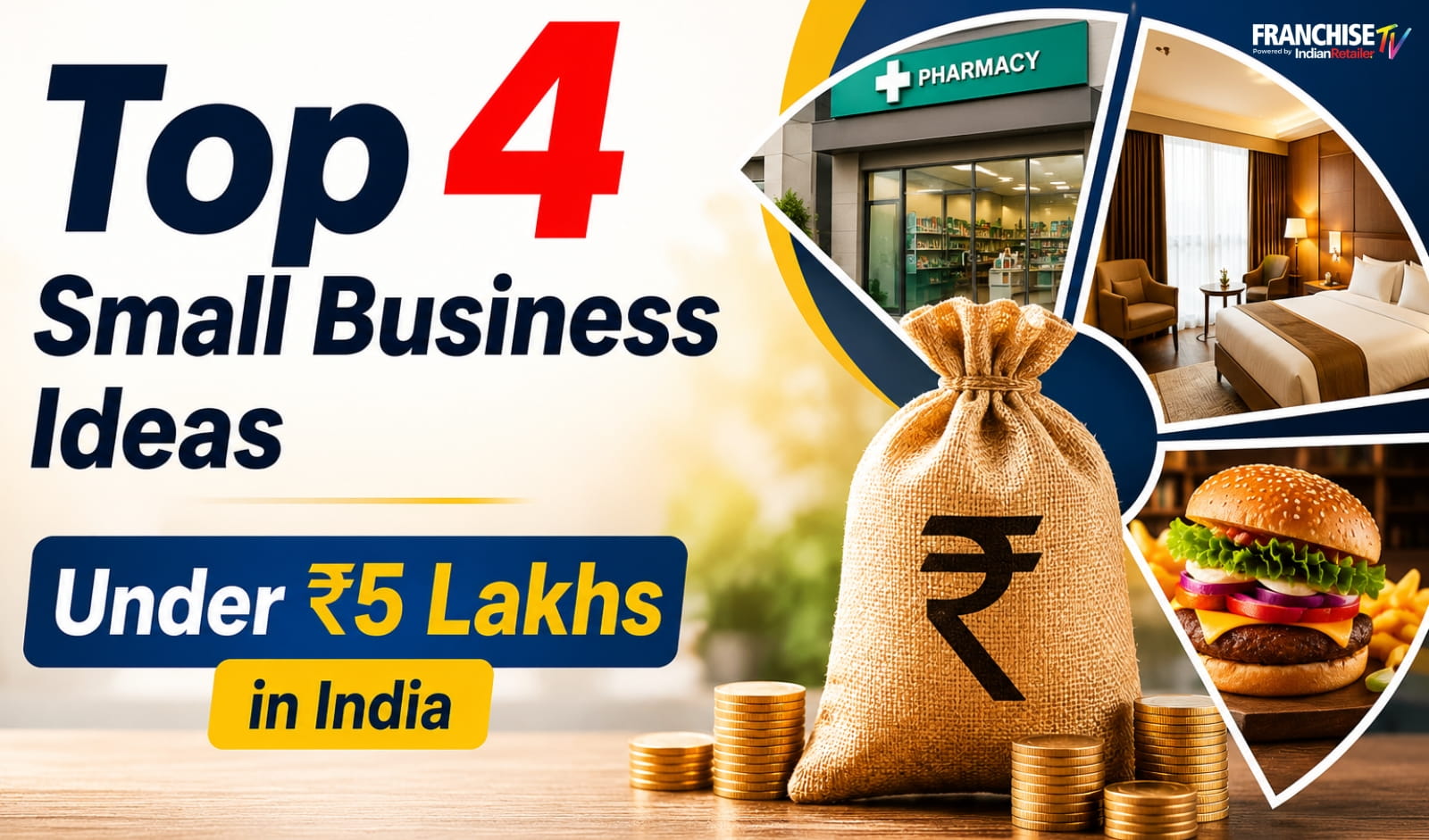 Top 4 Small Business Ideas You Can Start With Just 5 Lakhs