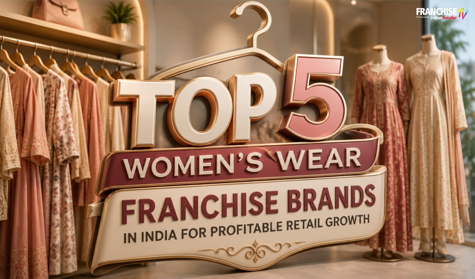 Top 5 Women's Wear Franchise Brands in India for Profitable Retail Growth
