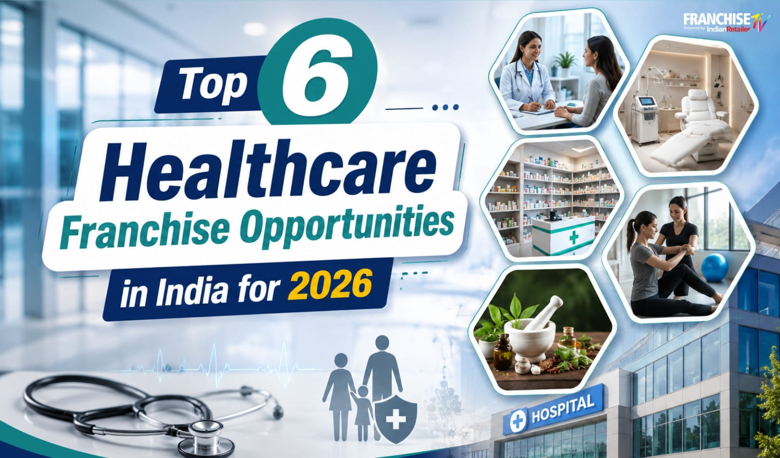 Top 6 Healthcare Franchise Opportunities in India for High ROI in 2026