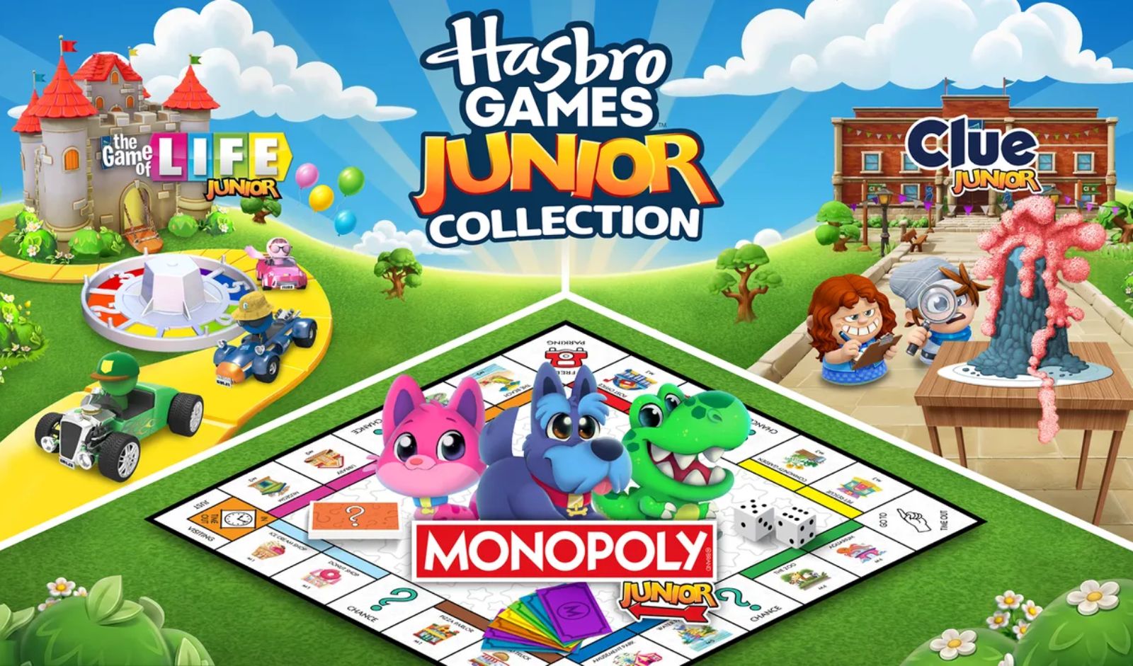 Hasbro Brings Classic Junior Board Games to Digital with New Gaming Collection