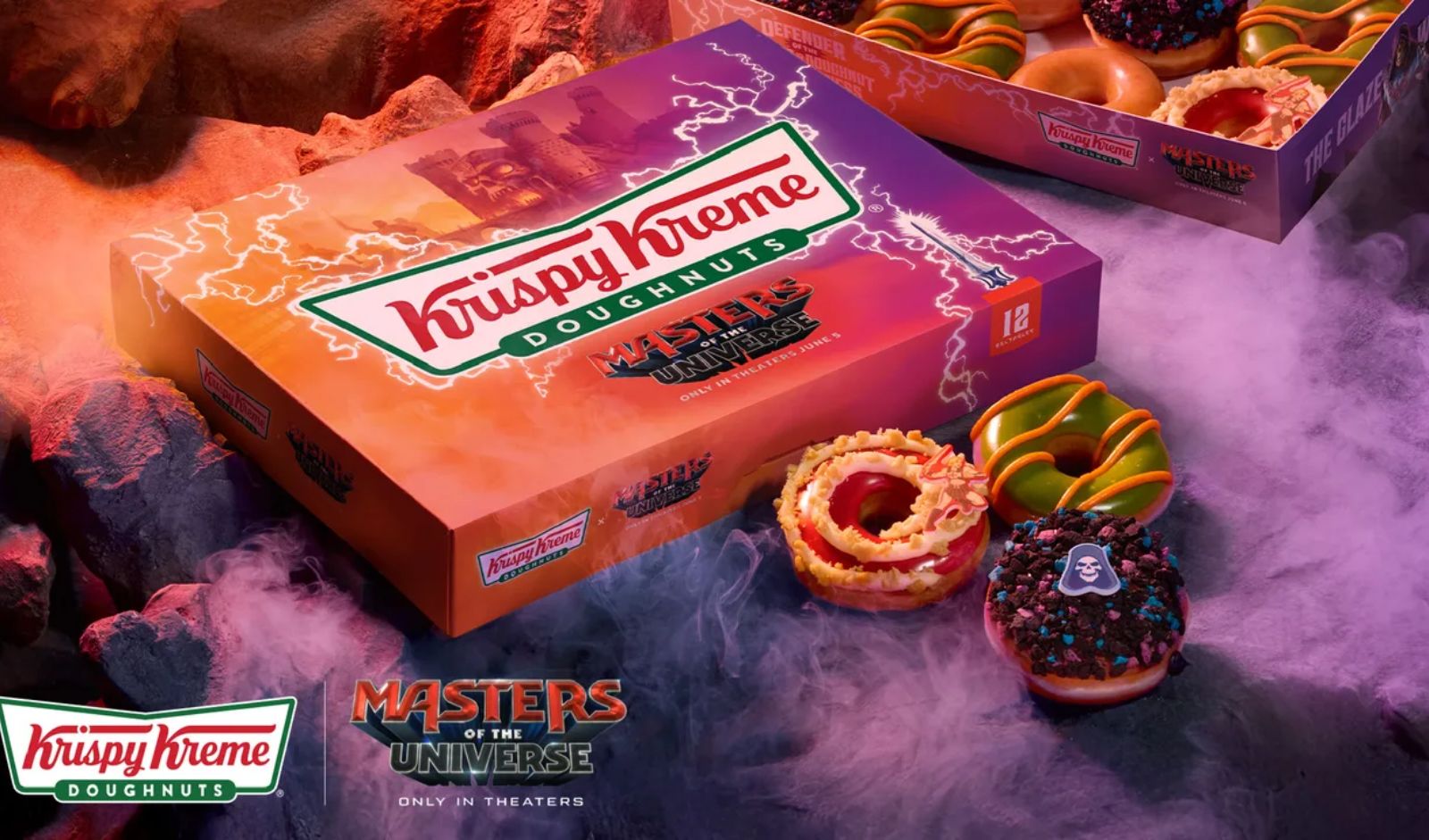 Krispy Kreme Unveils ‘Masters of the Universe’ Inspired Doughnut Range