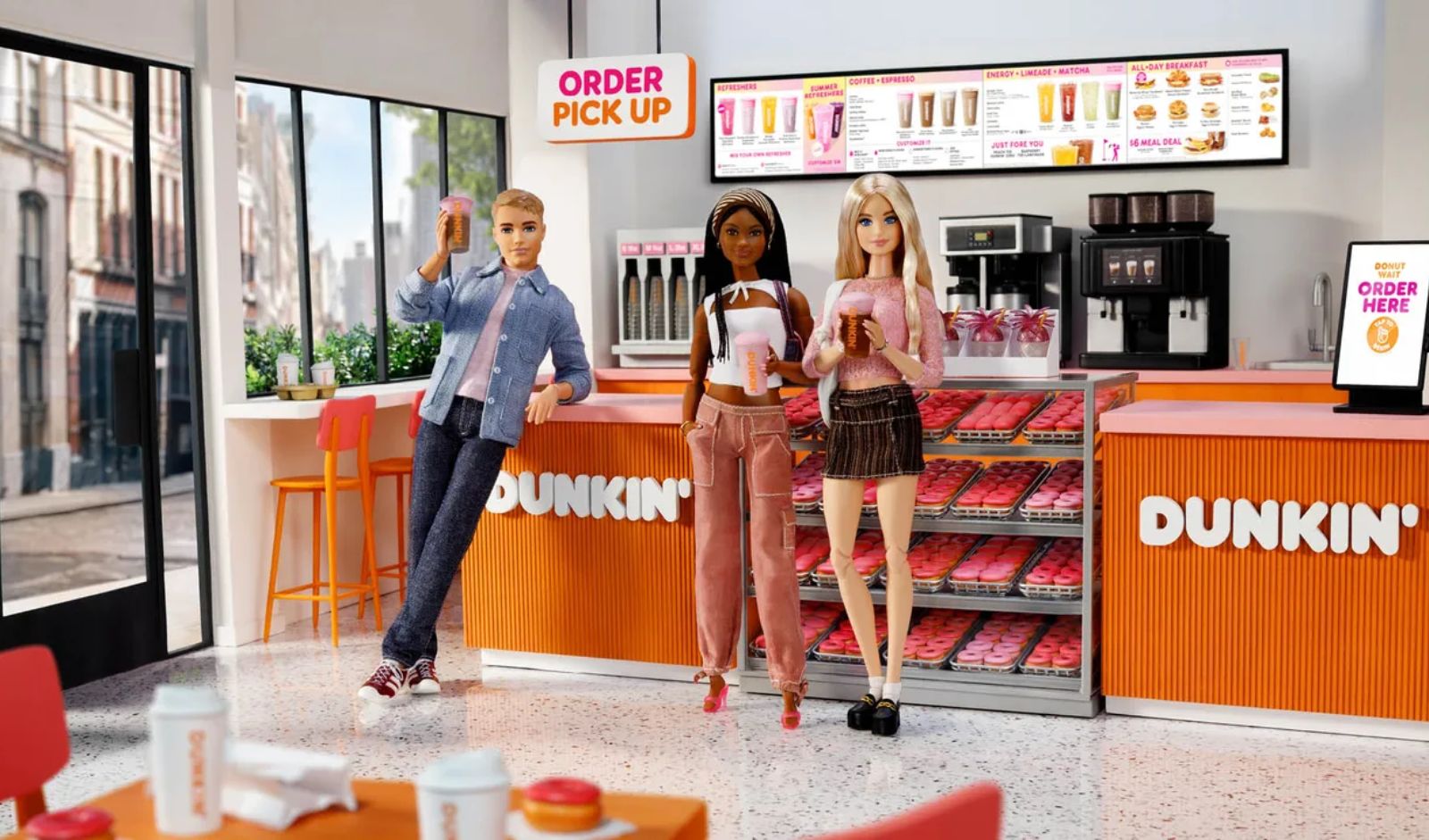 Dunkin’ Launches Barbie-Inspired Pink Beverage Collection