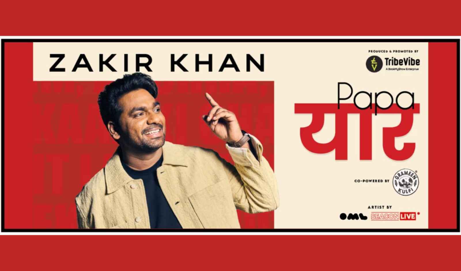 SNITCH Becomes Title Sponsor for Zakir Khan’s Papa Yaar Live Show