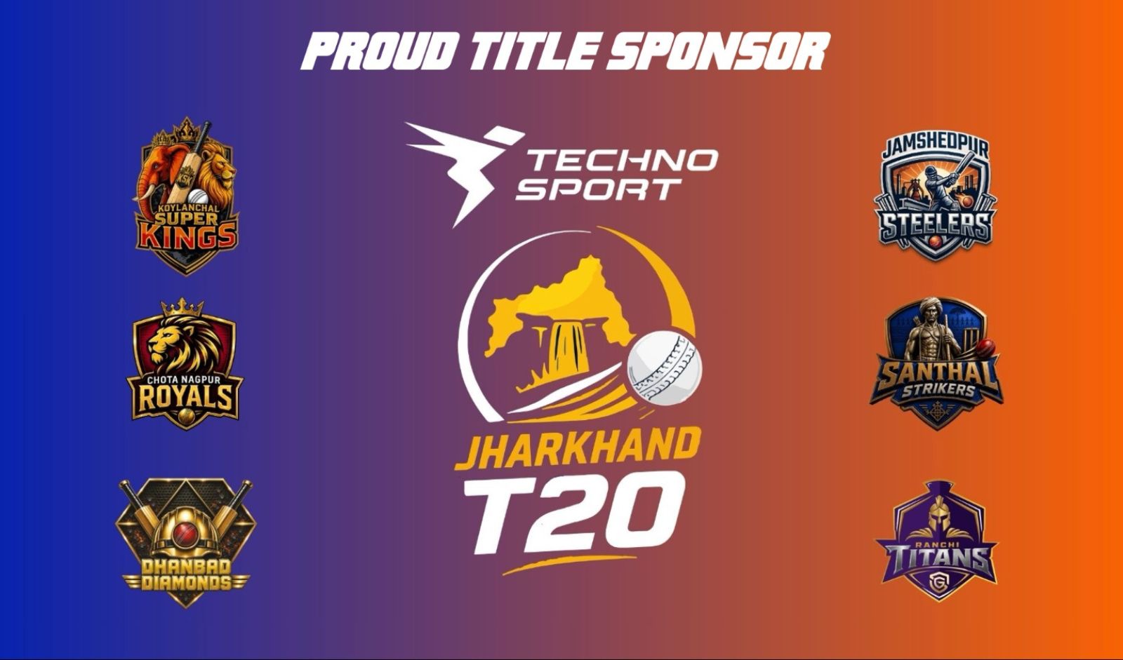 TechnoSport Becomes Title Sponsor of Jharkhand T20 League 2026