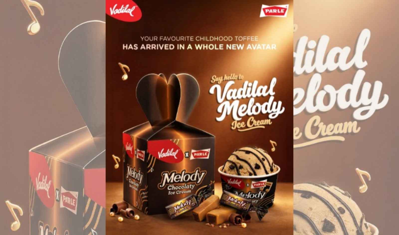 Vadilal and Parle Introduce Melody Ice Cream for Indian Consumers