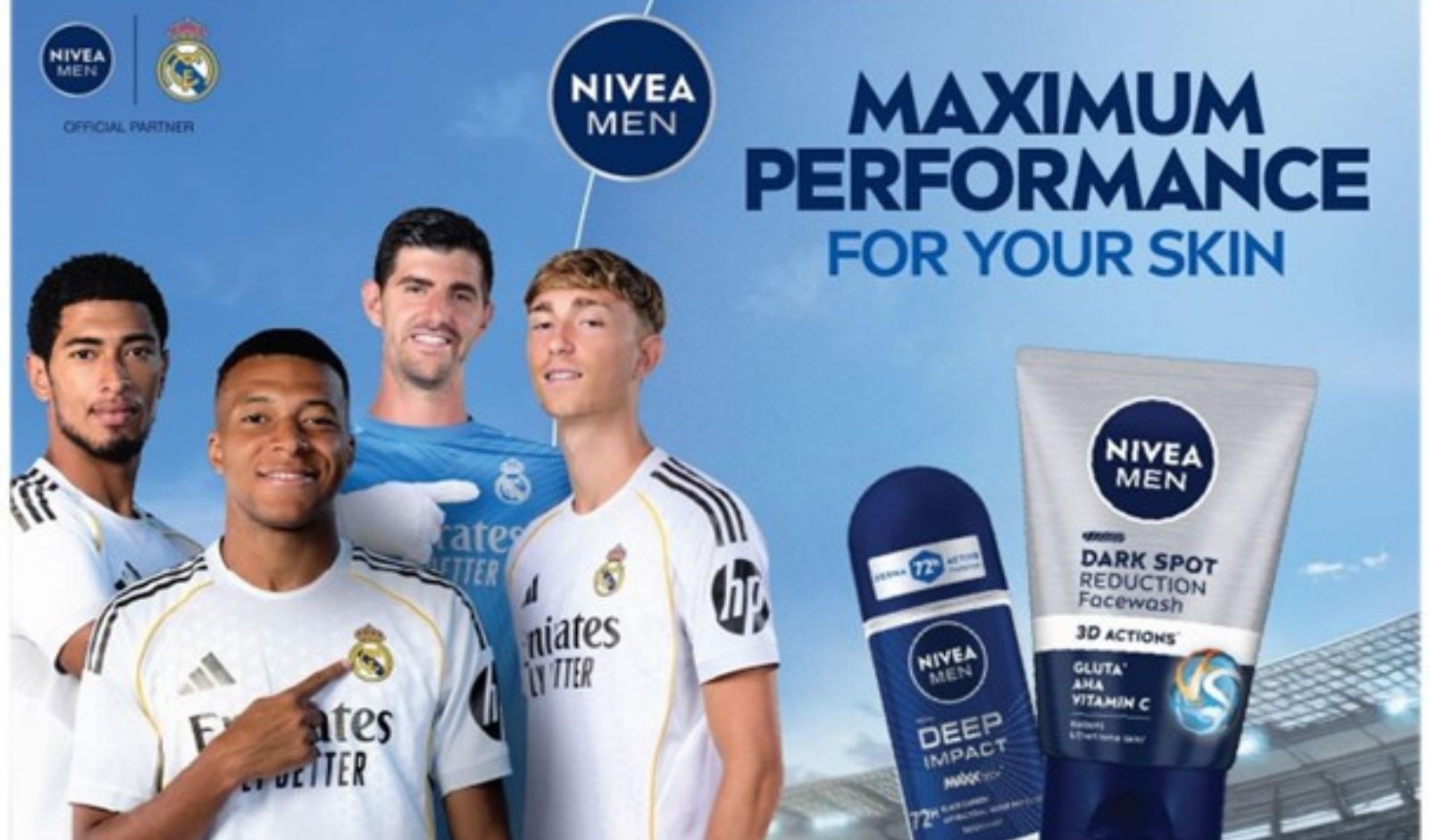NIVEA MEN and Real Madrid Extend Global Partnership