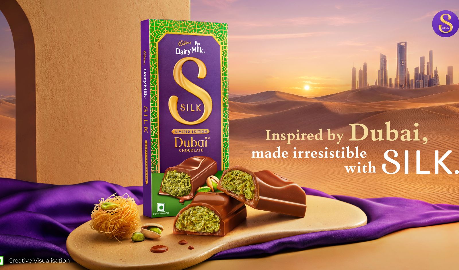 Mondelez India Launches Cadbury Dairy Milk Silk Dubai Chocolate