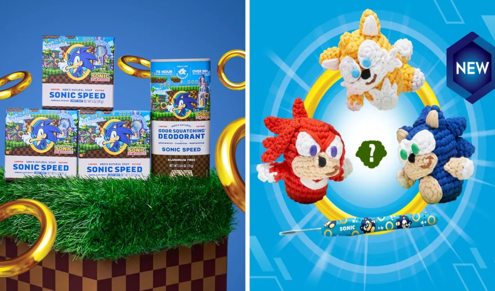 SEGA Expands Sonic the Hedgehog Licensing with The Woobles and Dr. Squatch