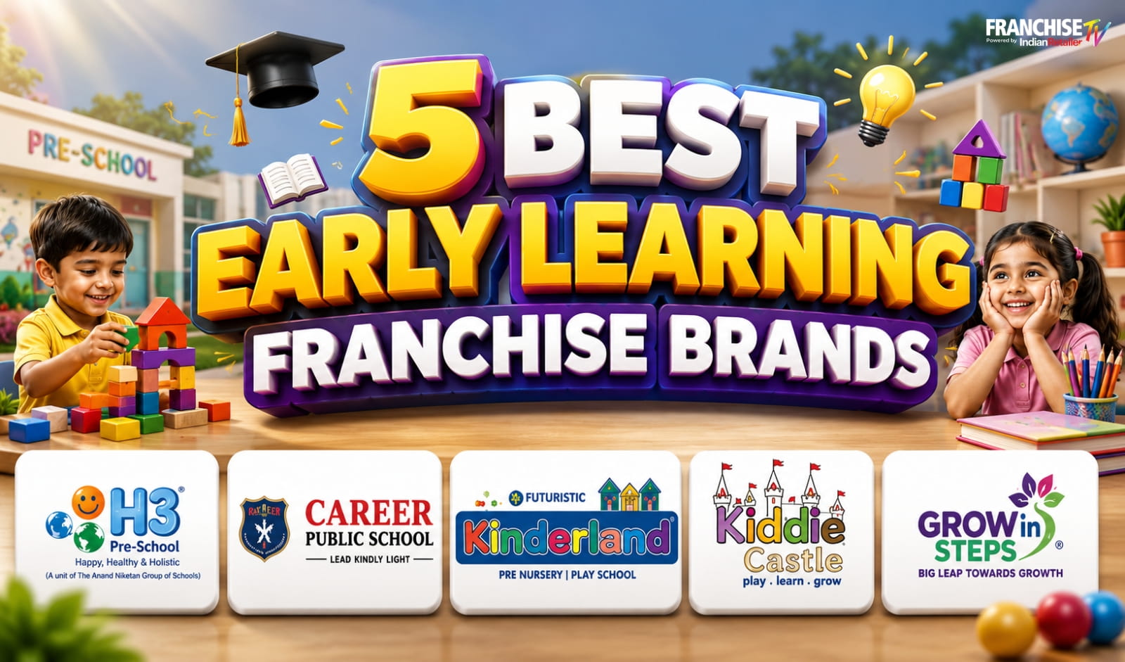 5 Best Early Learning Franchise Brands Offering Business Opportunities