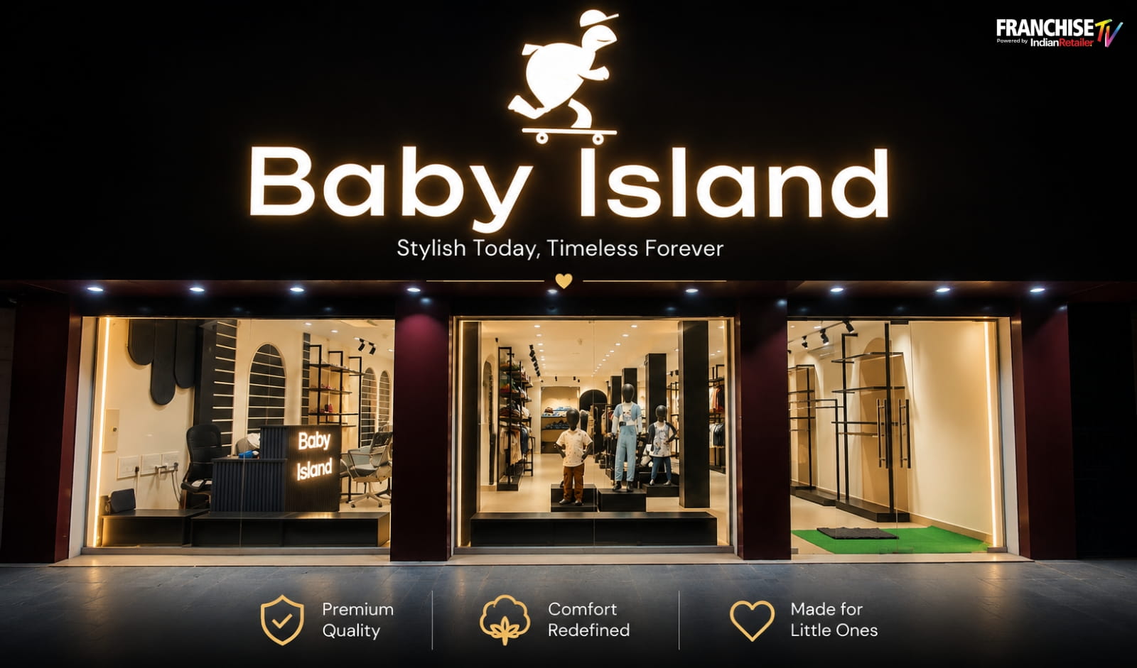 Baby Island Bets Big on India's Booming Kidswear Market with Premium Franchise Model