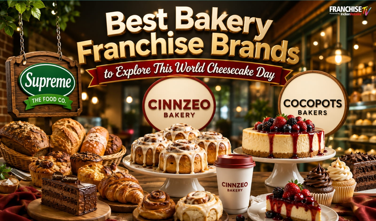 Best Bakery Franchise Brands to Explore This World Cheesecake Day
