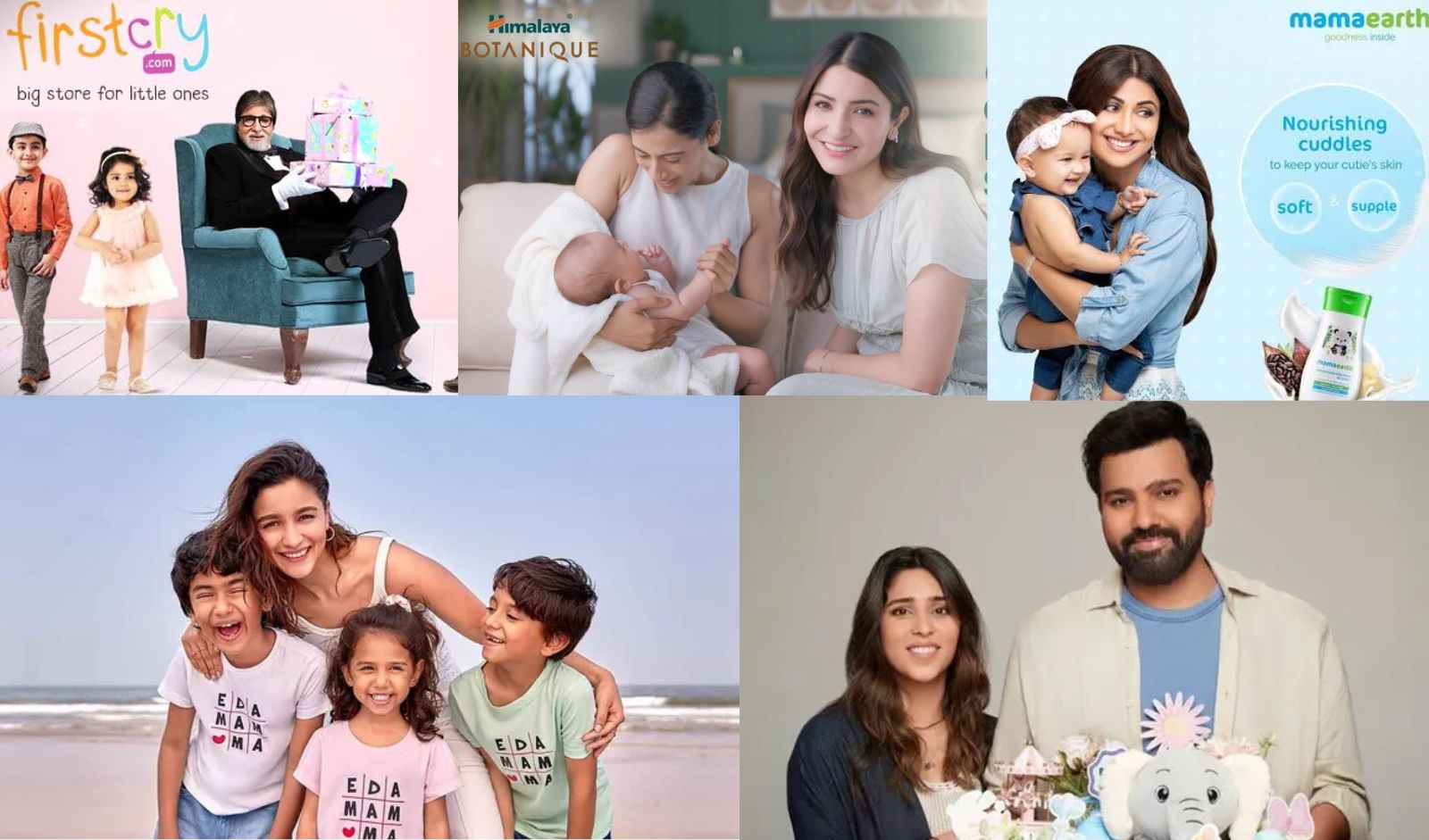 Top Babycare Brands and Celebrity Partnerships Driving Parenting Trends in India