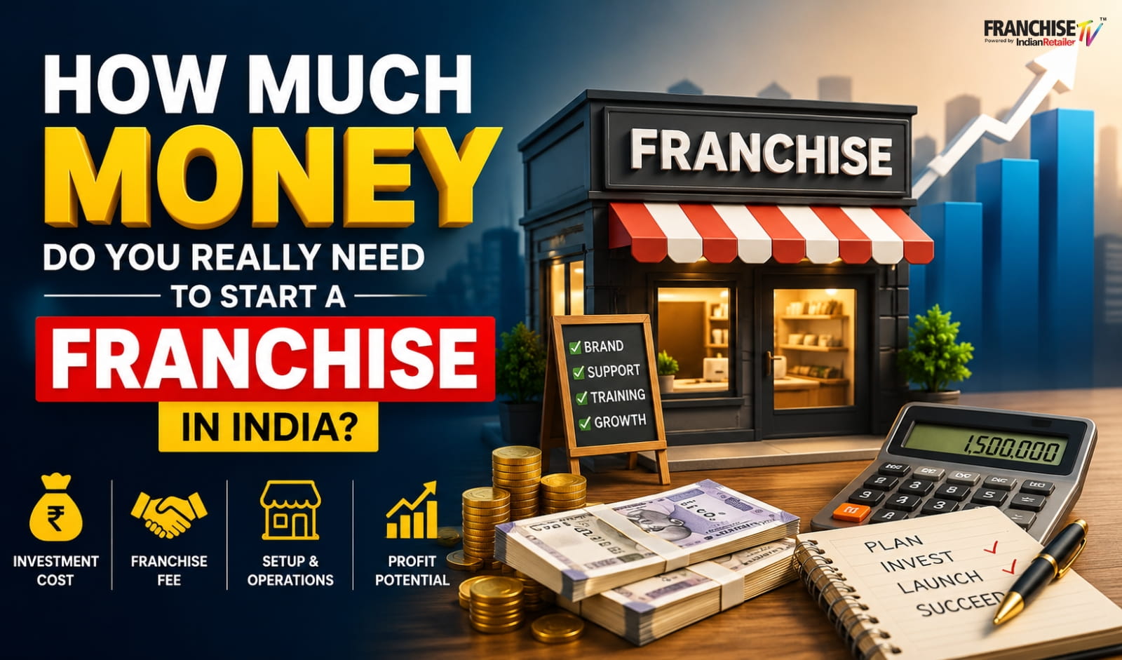 How Much Money Do You Really Need to Start a Franchise in India?