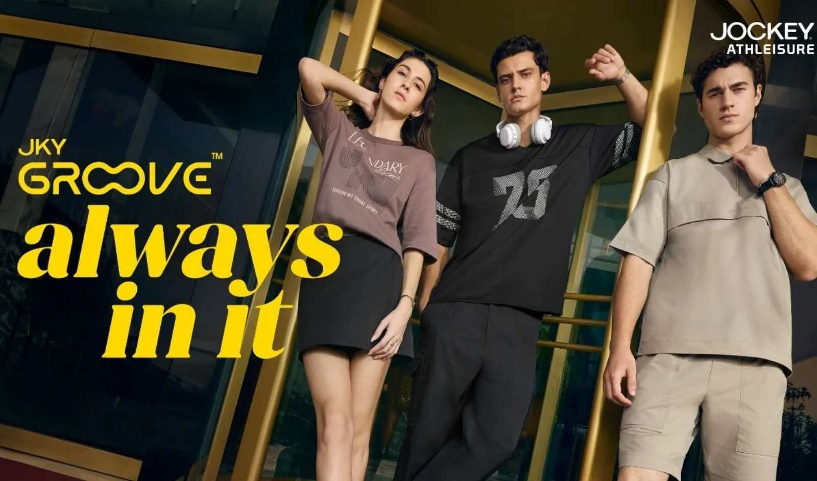 Jockey India Introduces Fresh JKY Groove Athleisure Collection