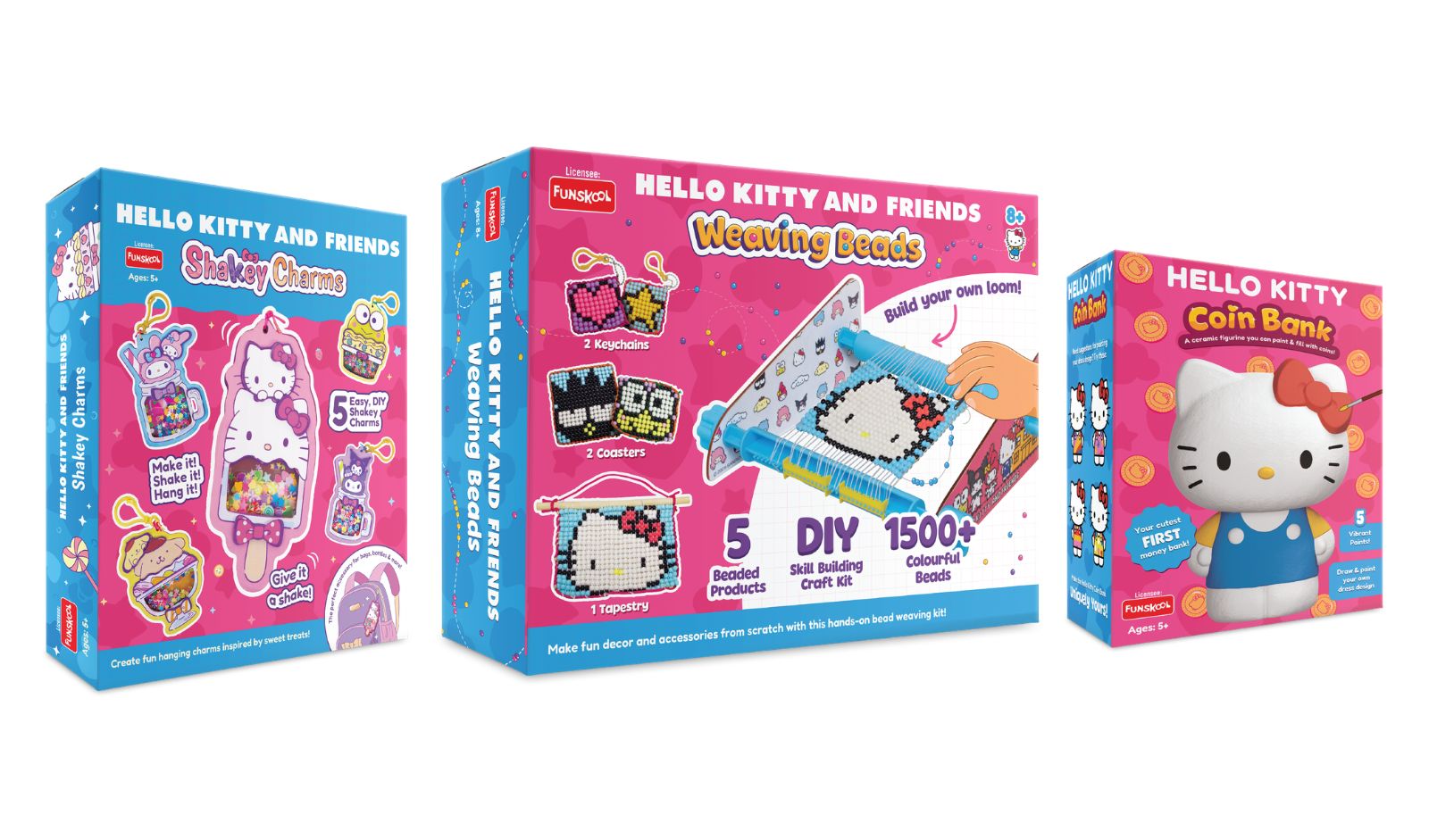 Funskool India Launches Hello Kitty and Friends DIY Craft Range