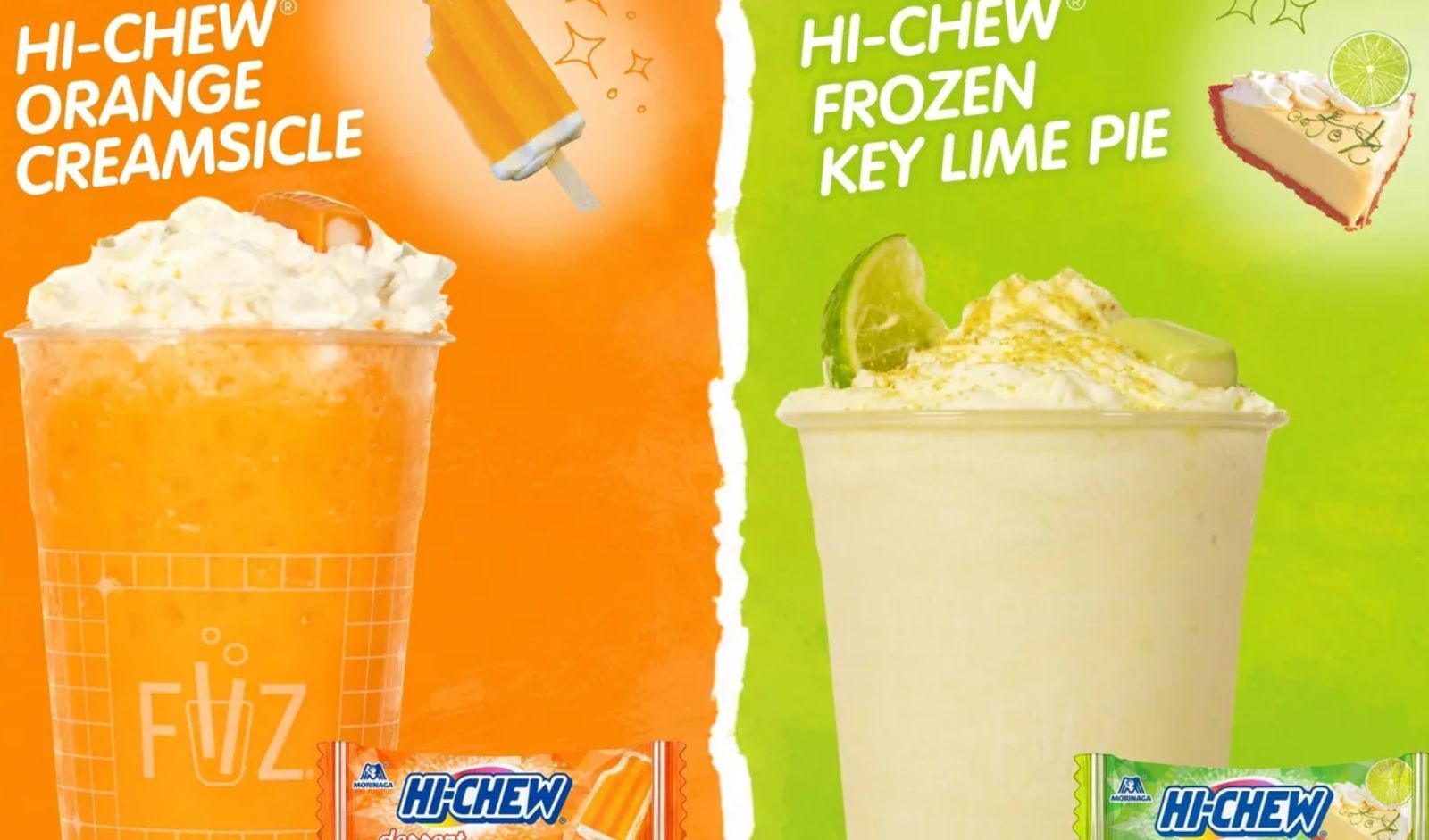 HI-CHEW Partners with FiiZ to Launch Limited-Edition Dirty Soda Collection