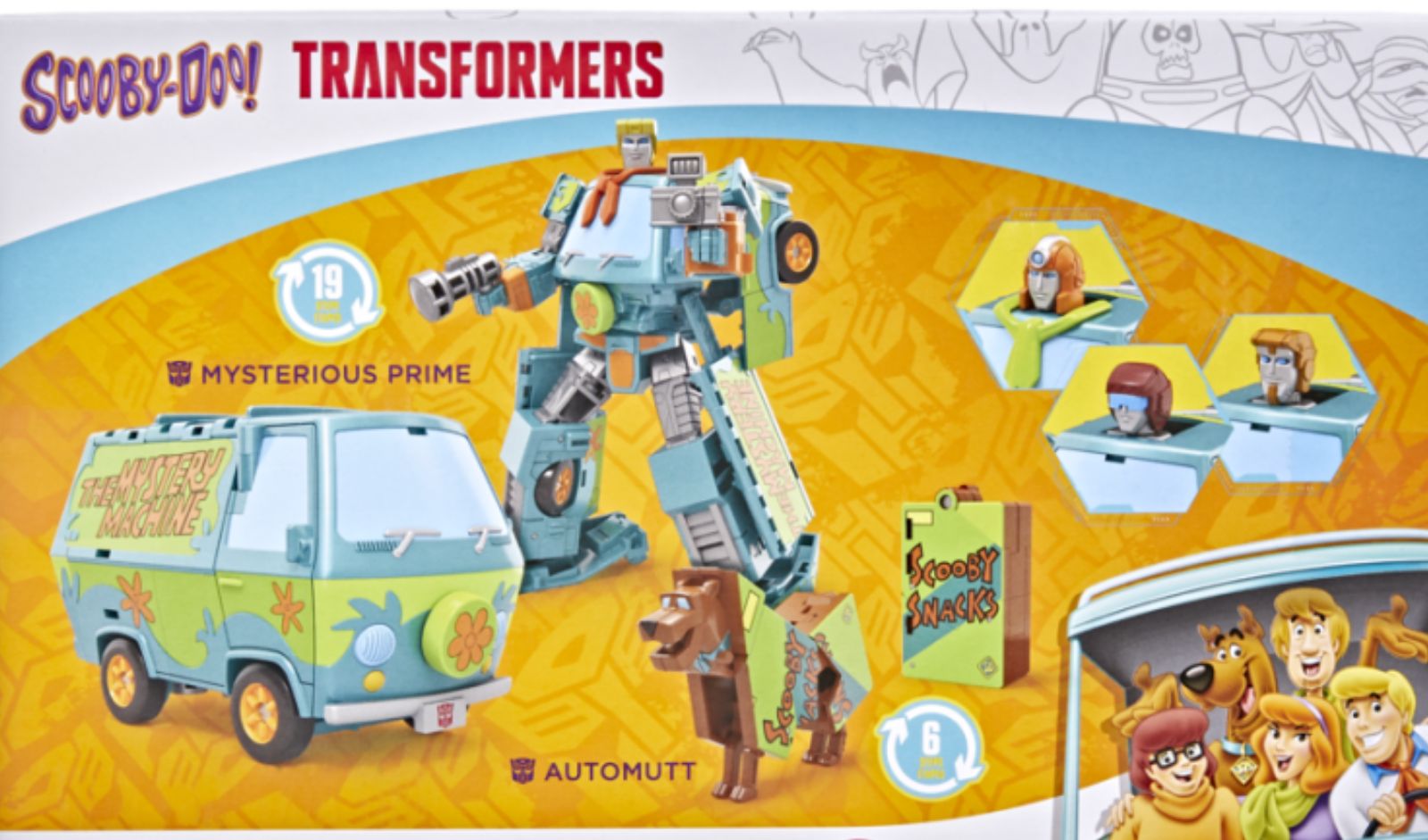 Hasbro Unveils ‘Transformers’ x ‘Scooby-Doo’ Mysterious Prime Action Figure Set
