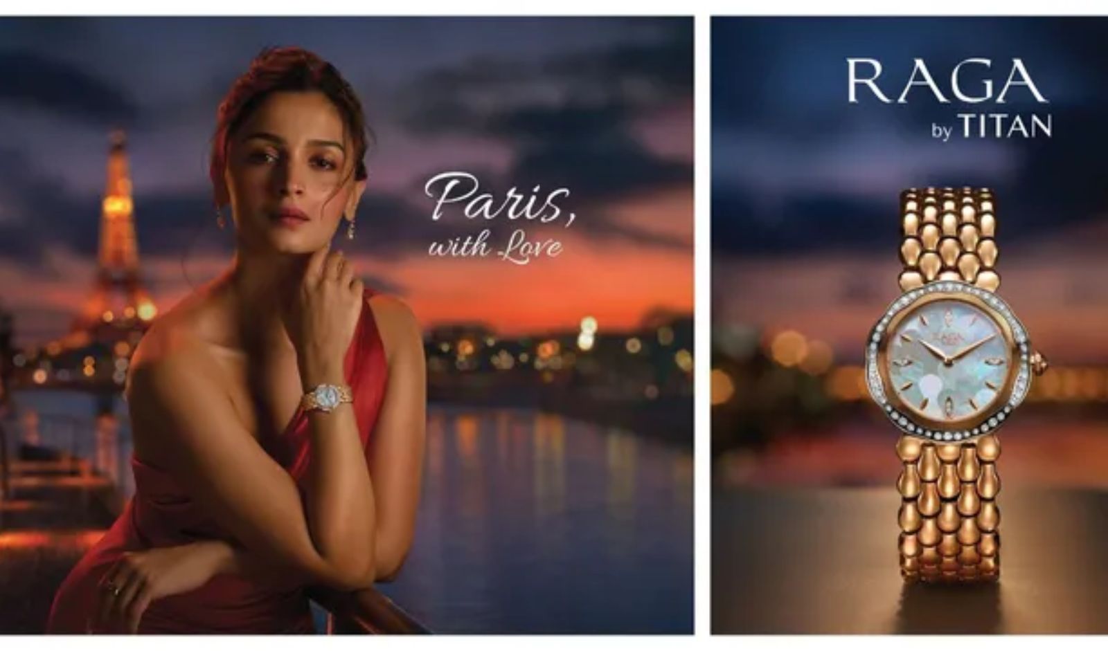 Titan Raga Unveils ‘Paris, with Love’ Capsule Watch Collection with Alia Bhatt