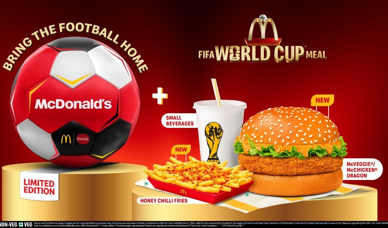 McDonald's X Coca-Cola Introduce Football Collectibles with Every Football Meal