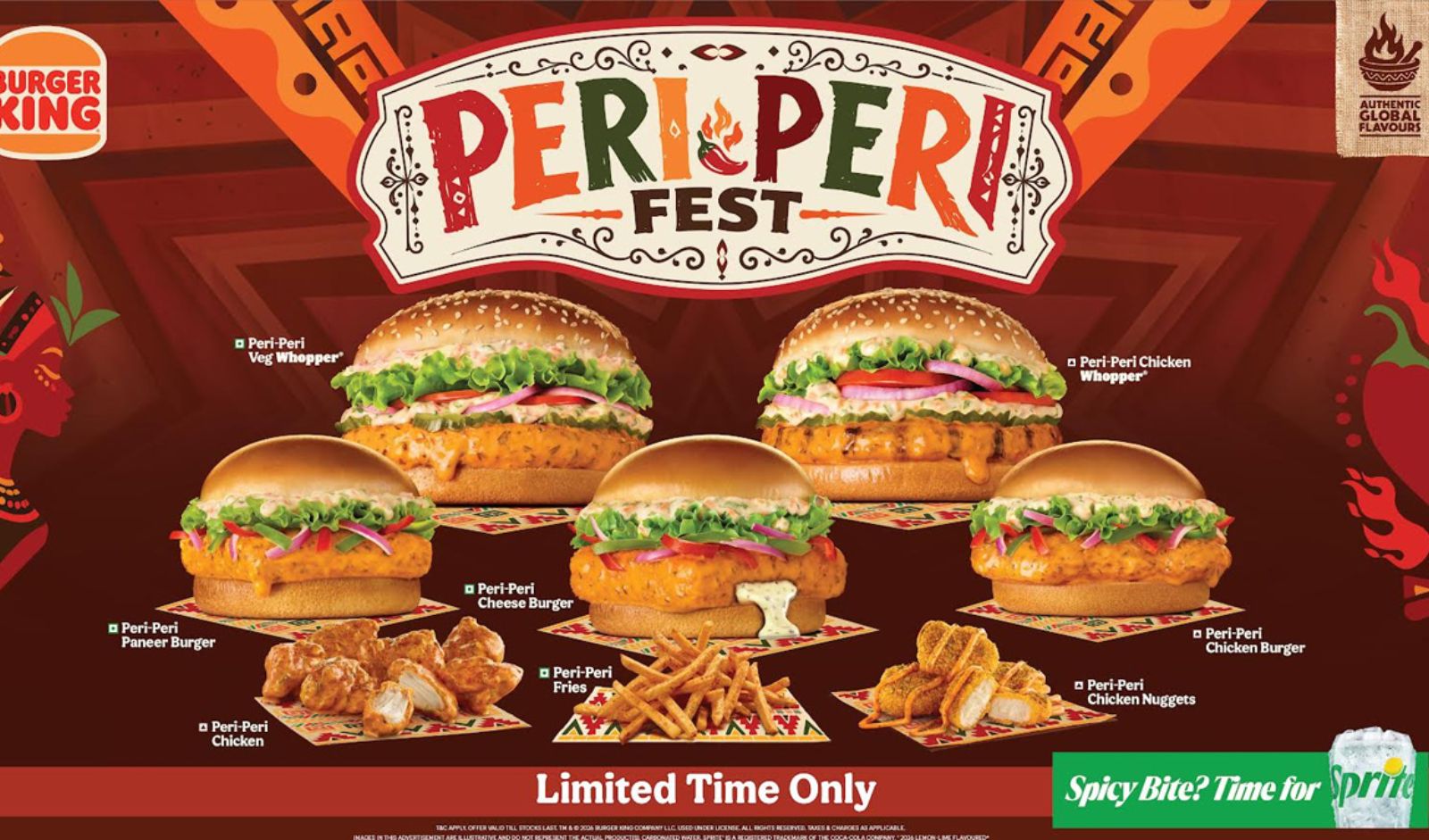Burger King India Expands Menu with Peri-Peri Fest and New Marketing Campaign